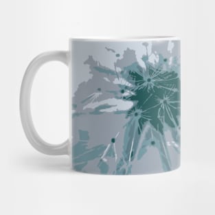 Dandelion flower illustration Mug